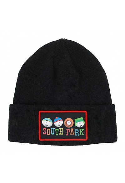 Tuque Noire Avec Broderie South Park Par Bioworld - Cartman Kenny, Stan Et Kyle