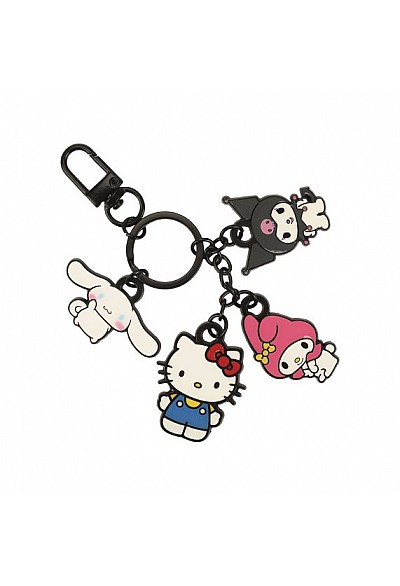 Ensemble de 4 Porte-Clef Sanrio Par Bioworld