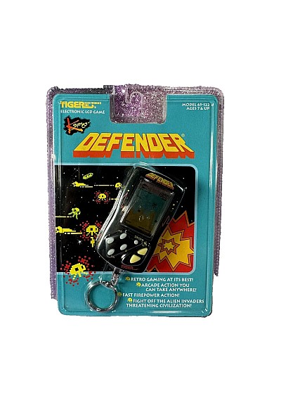 Mini Arcade Porte-Clef Par Tiger Electronics - Defender