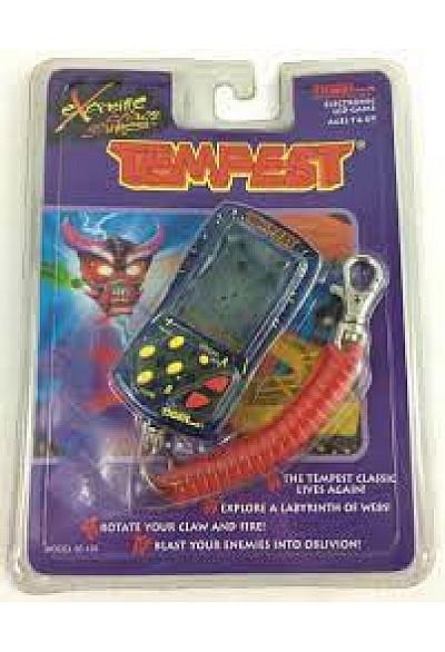 Mini Arcade Porte-Clef Par Tiger Electronics - Tempest