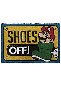 Tapis d'Entrée (Paillasson) Super Mario Bros. Par Pyramid America - Shoes Off