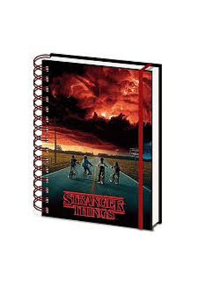 Carnet De Note Spirale Par Pyramid America - Stranger Things