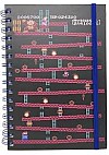 Carnet De Note Spirale Nintendo Par Pyramid America - Donkey Kong Arcade