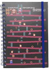 Carnet De Note Spirale Nintendo Par Pyramid America - Donkey Kong Arcade
