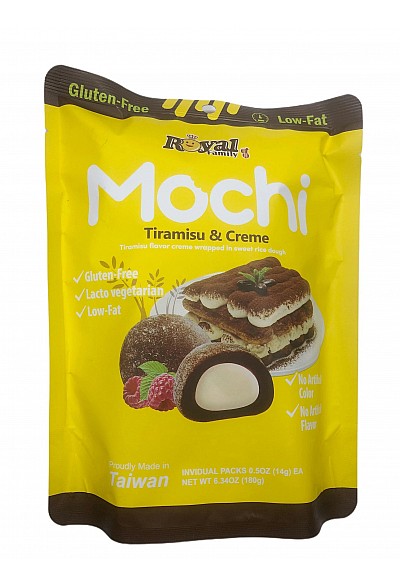 Friandise Mochi Par Royal Family - Tiramisu et Crème