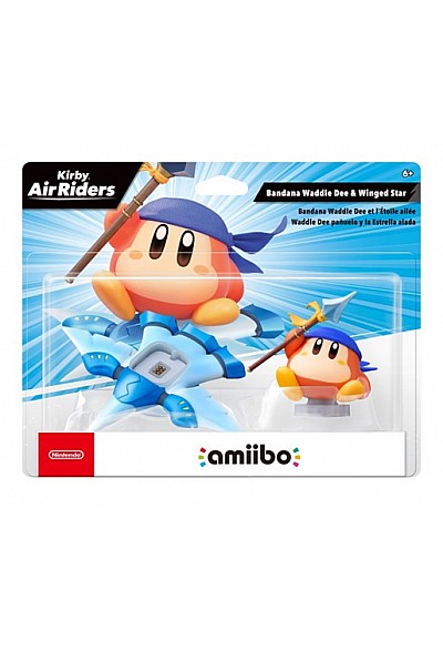 Figurine Amiibo Kirby Air Riders - Waddle Dee & Winged Star