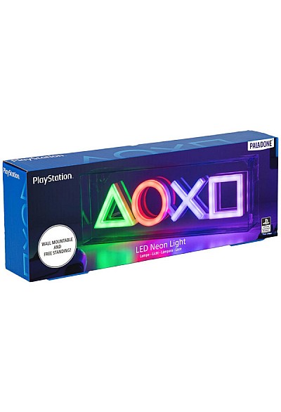 Lampe/Lumière Sony Playstation 5 (PS5) Par Paladone - Icônes (Néon)