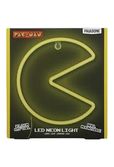 Lumière Néon LED Mural Namco Par Paladone - Pac-Man 8 Pouces