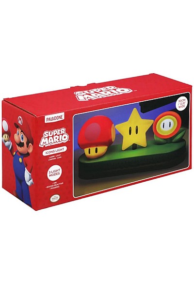 Lampe/Lumière Nintendo Par Paladone - Icônes Super Mario 12 Pouces
