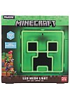 Lumière Néon LED Mural Minecraft Par Paladone - Creeper 4 Pouces