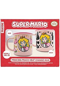 Tasse Thermo-Réactive Super Mario Par Paladone - Peach (11 Oz)