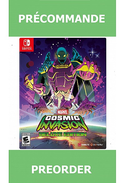 *Précommande* Marvel Cosmic Invasion Deluxe Edition/Switch 13/03/2026 79.99$