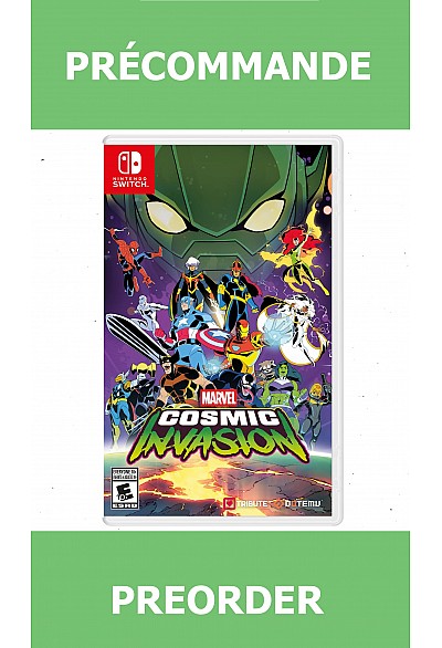 *Précommande* Marvel Cosmic Invasion/Switch 13/03/2026 54.99$