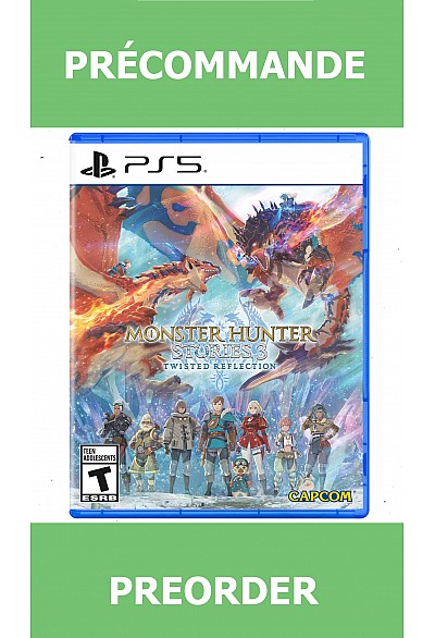 *Précommande* Monster Hunter Stories 3: Twisted Reflection/PS5 13/03/2026 89.99$