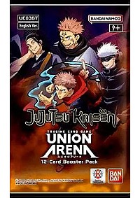 Booster Pack Paquet De 12 Cartes Union Arena Jujutsu Kaisen (Au Hasard) Anglais