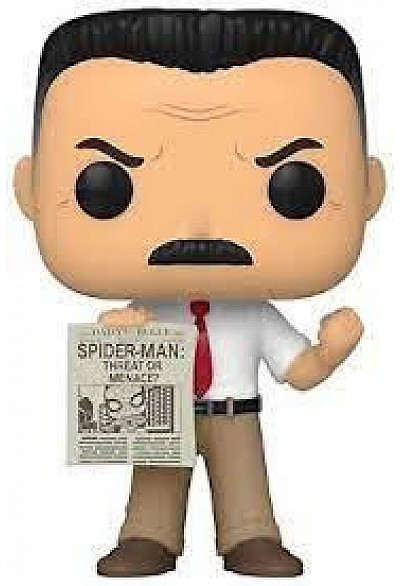 Figurine Funko POP! Marvel #1057 - J. Jonah Jameson (Entertaimment  Earth Exclusive)