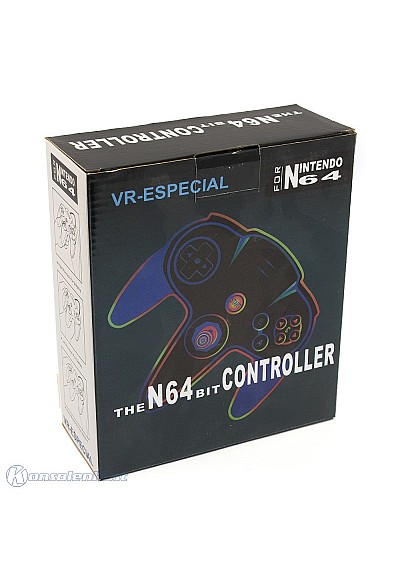Manette Nintendo 64 / N64 Par VR-ESPECIAL- Noire