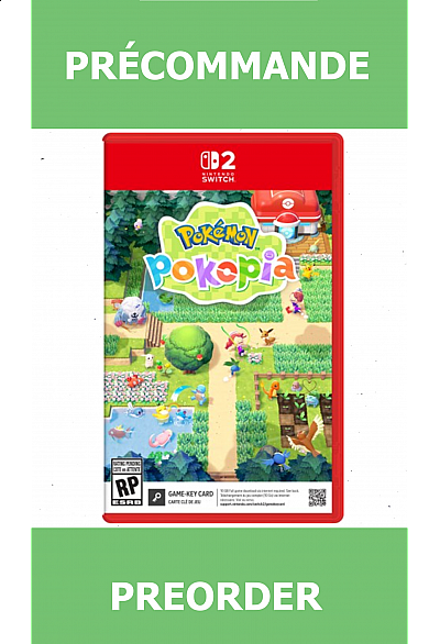 *Précommande* Pokemon Pokopia (Game Key)/Switch2 15/03/2026 99.99$