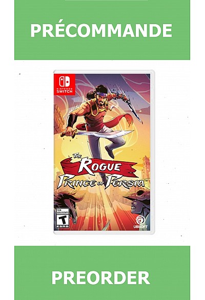 *Précommande* The Rogue Prince Of Persia/Switch 10/04/2026 49.99$