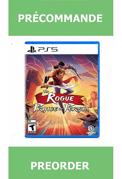 *Précommande* The Rogue Prince Of Persia/PS5 10/04/2026 49.99$