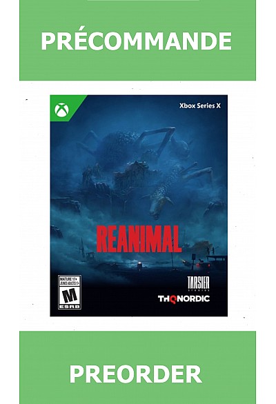 *Précommande* Reanimal/Xbox Series X 13/02/2026 59.99$