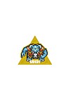 Autocollant Style Travel Sticker Par Ensky - Zelda A Link To The Past Ganon Pixel