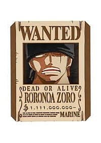 Diorama Paper Theater One Piece Par Ensky - Roronoa Zoro Wanted