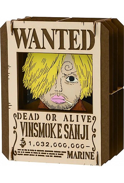 Diorama Paper Theater One Piece Par Ensky - Sanji Wanted
