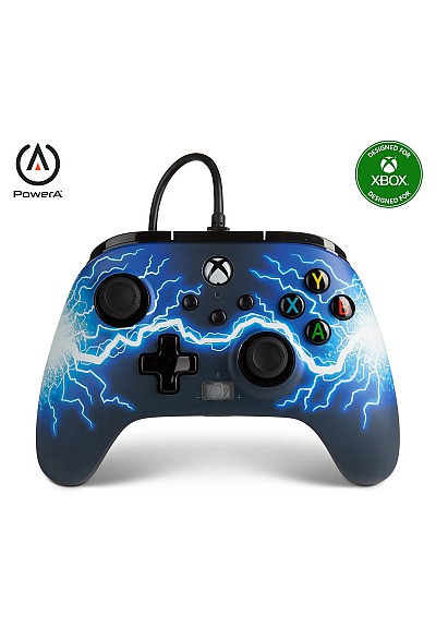 Manette Enhanced Controller Avec Fil Pour Xbox One / Series / Par PowerA - Arc Lightning