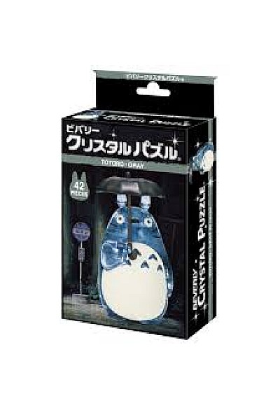 Casse-Tête 3D Studio Ghibli Beverly Crystal Puzzle - Totoro Gris 42 Morceaux