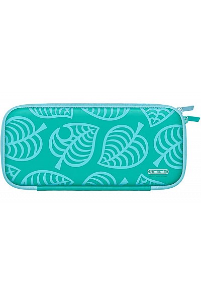 Étui De Transport Souple Pour Nintendo Switch Lite Anmal Crossing Edition Aloha Officiel Nintendo