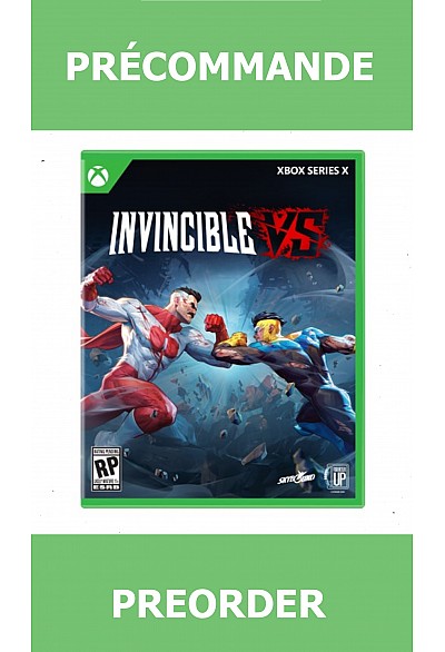 *Précommande* Invincible VS/Xbox Series X 04/30/2026 69.99$