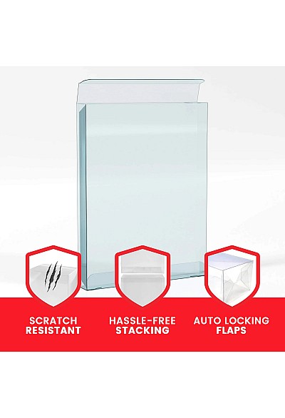 Boite Protectrice De Plastique Souple Transparente Pour Steel Book PS3 / PS4 Par EvoRetro
