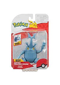 Figurine Pokemon Battle Feature Par Jazwares - Heracross 11 CM