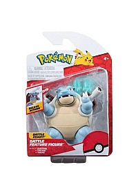 Figurine Pokemon Battle Feature Par Jazwares - Blastoise 11 CM