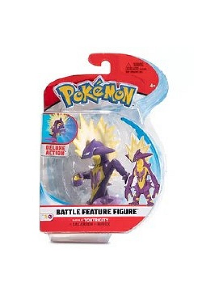Figurine Pokemon Battle Feature Par Jazwares - Toxtricity 11 CM