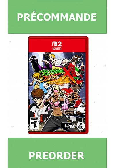 *Précommande* Rushing Beat X Return Of Brawl Brothers/Switch2 19/03/2026 74.99$