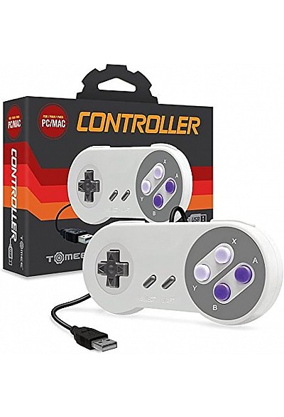 Manette Snes USB Pour PC / Mac Par Tomee