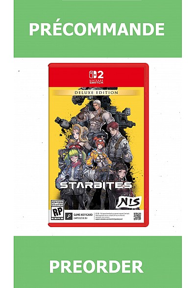 *Précommande* Starbites Deluxe Edition (Game Key)/Switch2 21/05/2026 69.99$