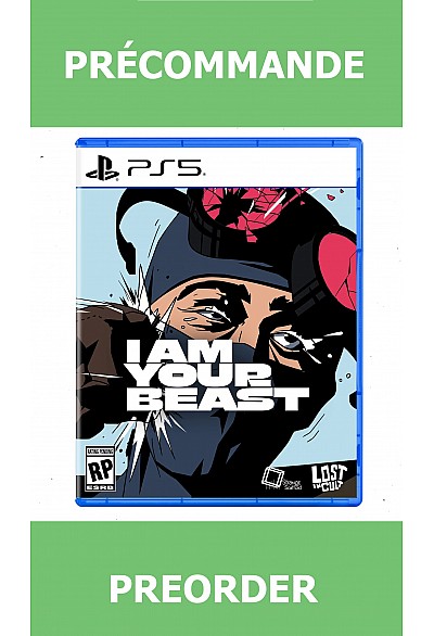 *Précommande* I Am Your Beast/PS5 23/06/2026 49.99$