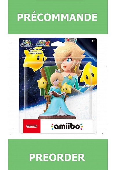 *Précommande* Figurine Amiibo Super Mario Galaxy 2 Rosaline Et Lumas 02/04/2026 39.99$
