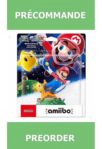 *Précommande* Figurine Amiibo Super Mario Galaxy 2 Mario Et Luna 02/04/2026 39.99$