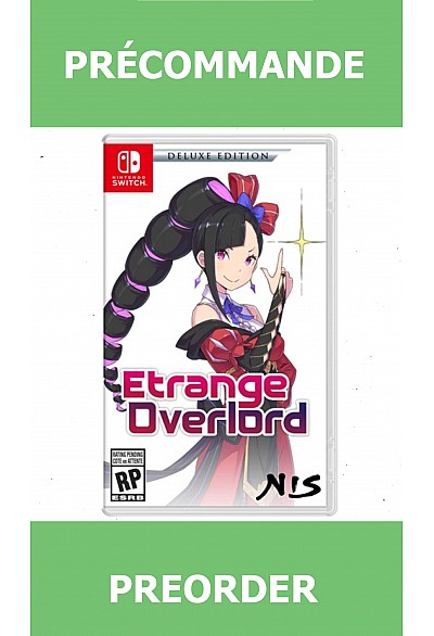 *Précommande* Etrange Overlord Deluxe Edition/Switch 26/03/2026 69.99$