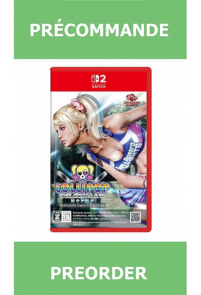 *Précommande* Lollipop Chainsaw RePOP (Version Japonaise Multilingue)/Switch2  26/03/2026 69.99$