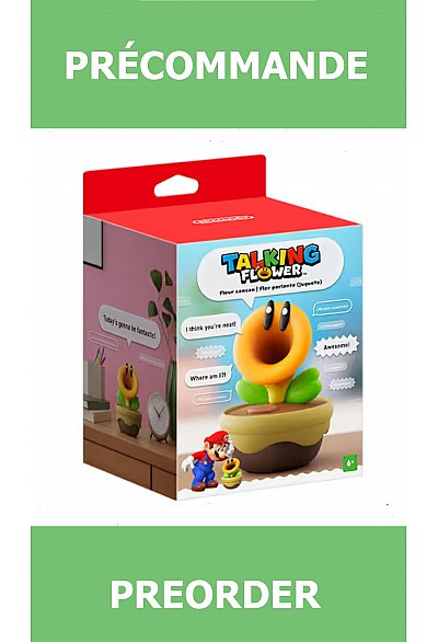 *Précommande* Nintendo Talking Flower 12/03/2026 39.99$