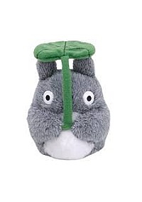 Toutou Mon Voisin Totoro - Totoro Avec Feuille 12cm