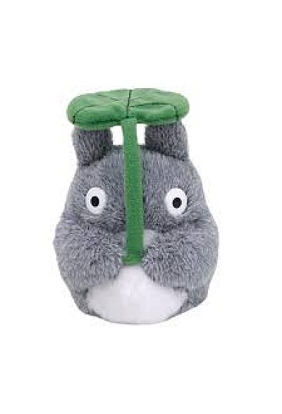 Toutou Mon Voisin Totoro - Totoro Avec Feuille 12cm
