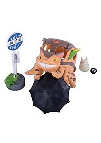 Ensemble De Figurine Mon Voisin Totoro Par Ensky - Chat-Bus 