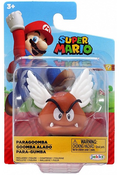 Figurine Super Mario Vague 33 Limited Articulation 3 Pouces Par Jakks - Paragoomba