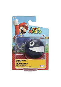 Figurine Super Mario Vague 33 Limited Articulation 3 Pouces Par Jakks - Chain Chomp